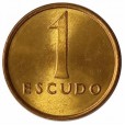 Moeda 1 escudo - Portugal - 1984 - SOB/FC