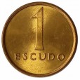 Moeda 1 escudo - Portugal - 1985 - SOB/FC