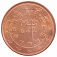 Moeda 1 cêntimos de euro - portugal - 2002 - fc