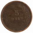 Moeda 5 Reis - Portugal - 1893