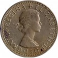 Moeda 6 pence - Reino Unido - 1966