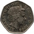 Moeda 50 pence - Reino Unido - 2006