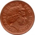 Moeda 1 penny - Reino Unido - 2003