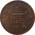 Moeda 1 penny - Reino Unido - 1983