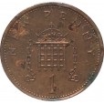 Moeda 1 penny novo - Reino Unido - 1975