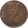 Moeda 1 penny novo - Reino Unido - 1979