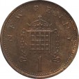 Moeda 1 penny novo - Reino Unido - 1979