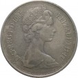 Moeda 10 pence novos - Reino Unido - 1968