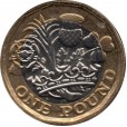 Moeda 1 libra - Reino Unido - 2016