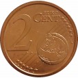 Moeda 2 centimos de euro - San Marino - 2008 - FC
