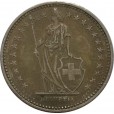 Moeda 1 franco - Suiça - 1992