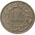 Moeda 1 franco - Suiça - 1974