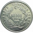 Moeda 50.000 Liras Turquia 1999