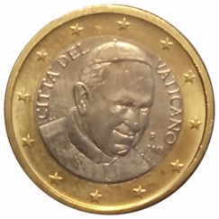 Moeda 1 Euro - Vaticano - 2015