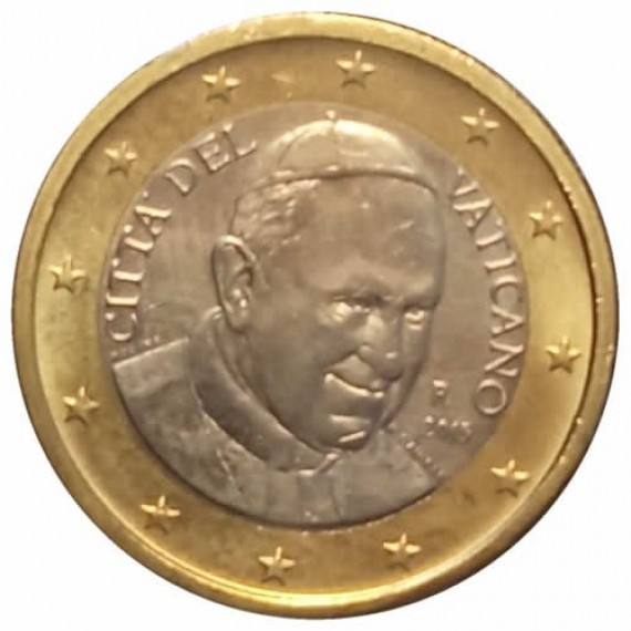 Moeda 1 Euro - Vaticano - 2015