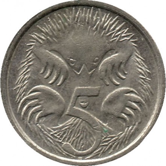 5 Cêntimos - Austrália - 2008