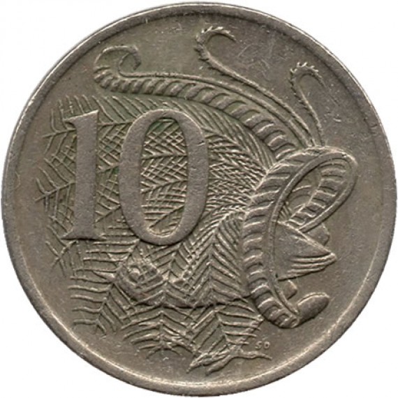 10 Cêntimos - Austrália - 1985