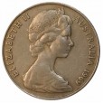 Moeda 20 centimos - Australia - 1969