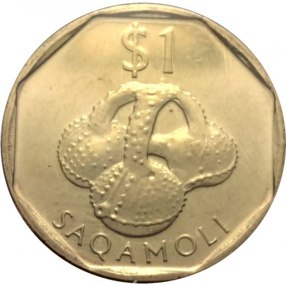 Moeda 1 Dolar - Fiji - 2010