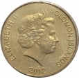 Moeda 1 dolar - Ilhas Salomão - 2012