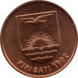 Moeda 2 cents - Kiribati - 1992