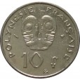 Moeda 10 francos - Polinesia Francesa - 1998 - FC