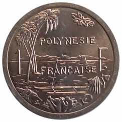 Moeda 1 franco - Polinesia Francesa - 2003
