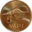 Moeda 5 vatu - Vanuatu - 2009 FC