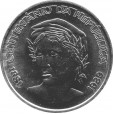 Moeda 1 cruzado novo - Brasil - 1989 Comemorativa Centenário da Republica 1889-1989