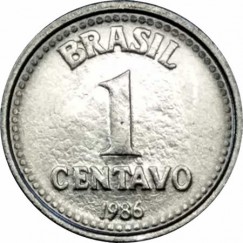 1 Centavo de Cruzado FC - Brasil - 1986 - REF:380