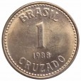 Moeda 1 cruzado - Brasil - 1988 FC - REF: 397