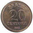 Moeda 20 centavos de cruzado - Brasil - 1986 FC REF: 389