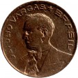 Moeda 10 centavos de cruzeiro - Brasil - 1943- REF:179a