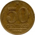 Moeda 50 centavos de cruzeiro - Brasil - 1954 - REF:221