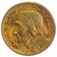 Moeda 10 centavos de cruzeiro - Brasil - 1955 REF:205 - fc