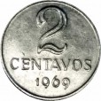 2 Centavos de Cruzeiro FC - Brasil - 1969 - REF:291