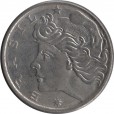 Moeda 20 centavos de cruzeiro - Brasil - 1977 - REF 308