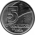 Moeda 5 cruzeiros - Brasil - 1992