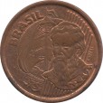 Moeda 1 centavo real - Brasil - 2000