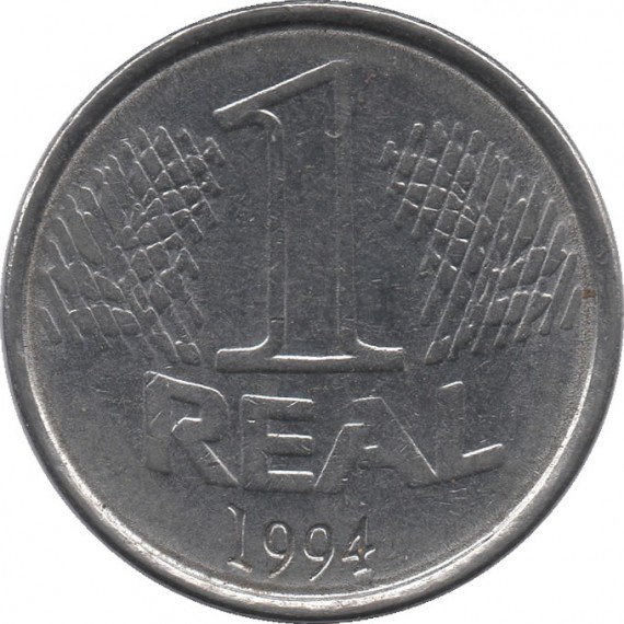 Moeda 1 Real - Brasil - 1994