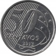MOeda 50 centavos real - Brasil - 2012