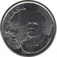 Moeda 50 centavos real - Brasil - 2016