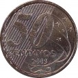 Moeda 50 centavos - Brasil - 2009 - FC