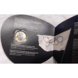 Folder com moeda Comemorativa - Entrega da Bandeira Olímpica