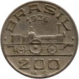 Moeda 200 Réis - Brasil - 1936 - REF:143