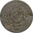 Moeda 100 reis - Brasil - 1883 - REF V013