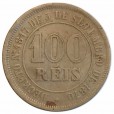 Moeda 100 reis - brasil - 1883