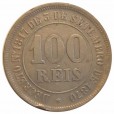 Moeda 100 reis - brasil - 1884