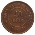 Moeda 40 reis - Brasil - 1909