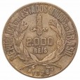 Moeda 2000 Reis - Brasil - 1928 REF:P714